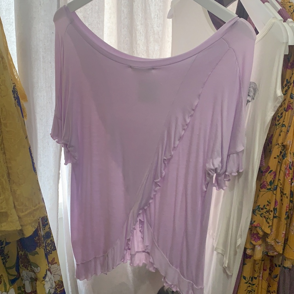 Ruffle Tee - Picture 2 of 4